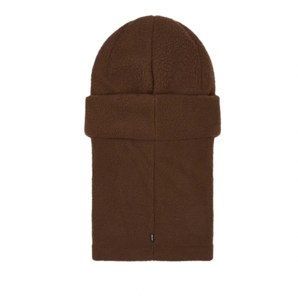 Palace Mocha fleece facewarmer beanie Men's